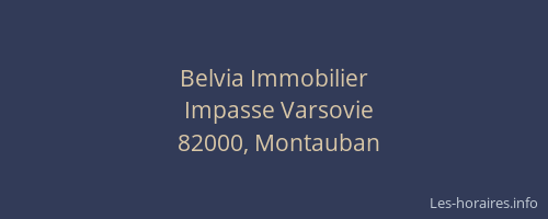 Belvia Immobilier