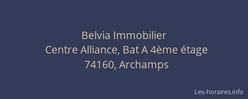 Belvia Immobilier