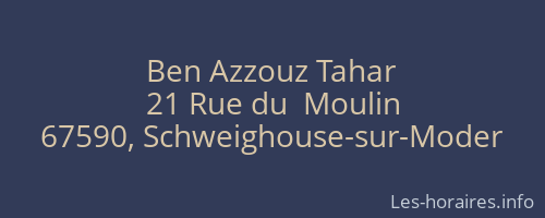 Ben Azzouz Tahar