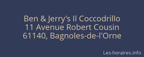 Ben & Jerry's Il Coccodrillo