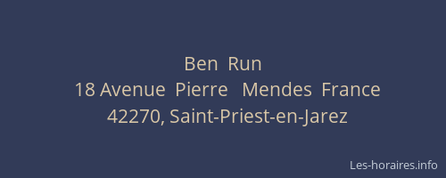Ben  Run