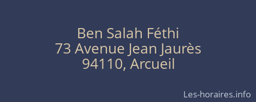 Ben Salah Féthi