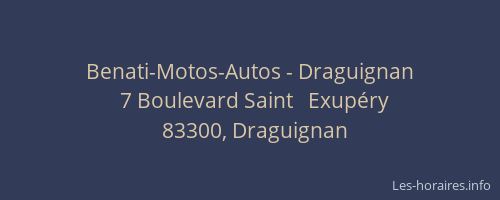 Benati-Motos-Autos - Draguignan