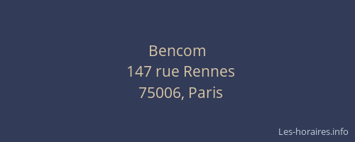 Bencom