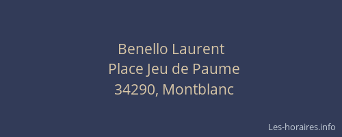 Benello Laurent