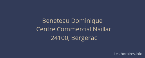 Beneteau Dominique