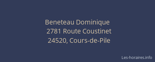 Beneteau Dominique