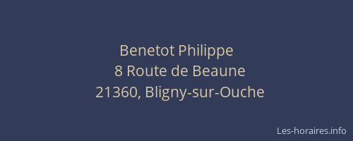 Benetot Philippe