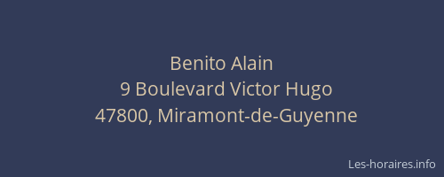 Benito Alain