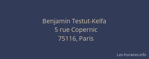Benjamin Testut-Kelfa