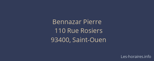 Bennazar Pierre