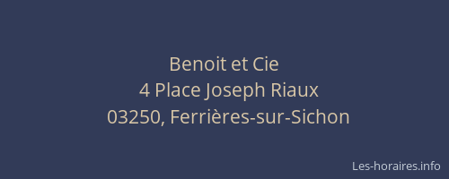 Benoit et Cie