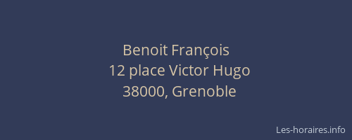 Benoit François