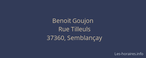 Benoit Goujon