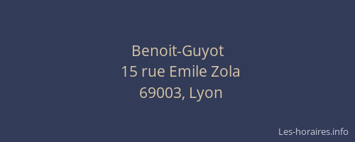 Benoit-Guyot