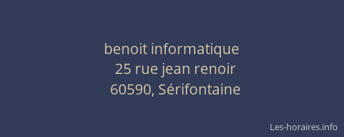 benoit informatique