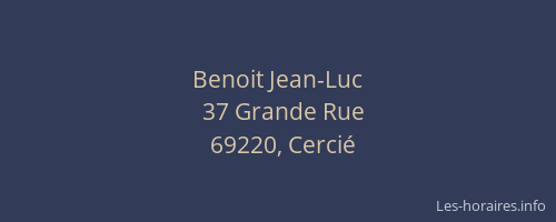 Benoit Jean-Luc