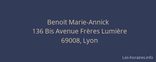 Benoit Marie-Annick