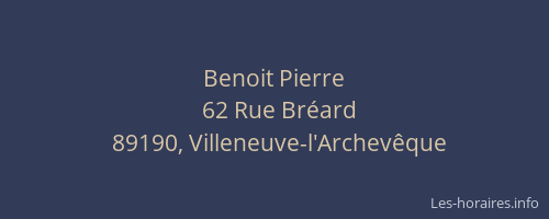 Benoit Pierre
