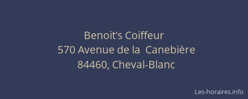 Benoit's Coiffeur