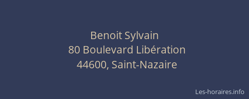 Benoit Sylvain