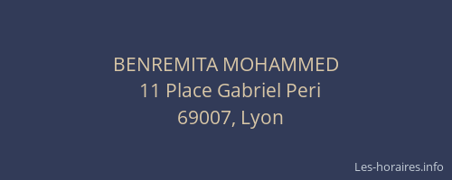 BENREMITA MOHAMMED