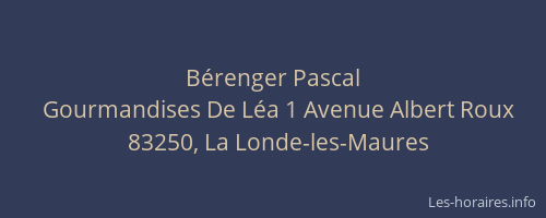 Bérenger Pascal