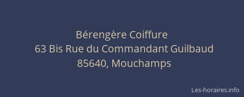 Bérengère Coiffure