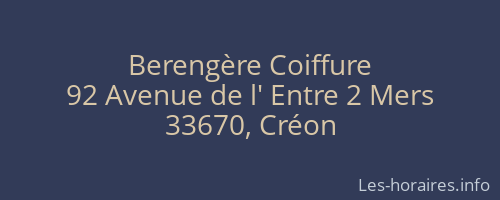 Berengère Coiffure