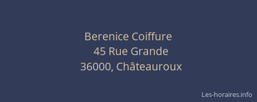 Berenice Coiffure