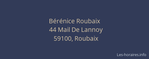 Bérénice Roubaix