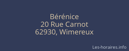 Bérénice