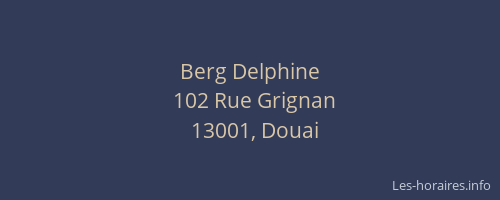 Berg Delphine