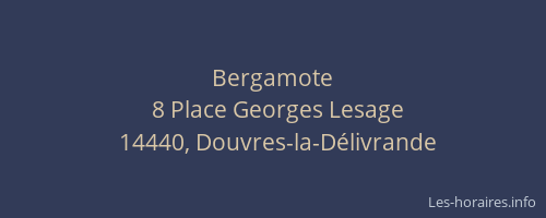 Bergamote