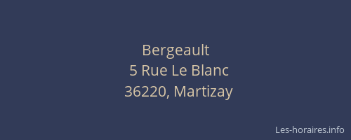 Bergeault
