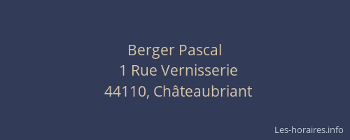 Berger Pascal
