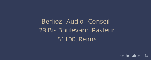 Berlioz   Audio   Conseil
