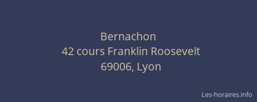 Bernachon