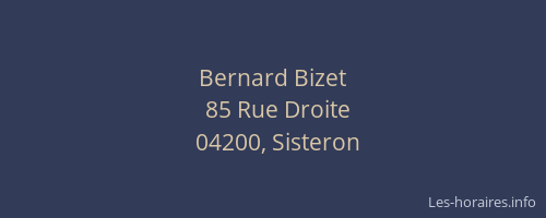 Bernard Bizet