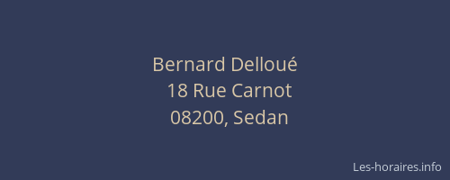Bernard Delloué