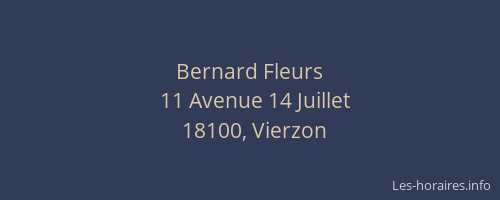 Bernard Fleurs