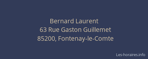 Bernard Laurent