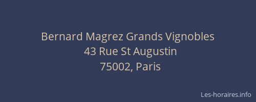 Bernard Magrez Grands Vignobles