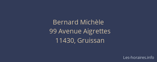 Bernard Mich&egrave;le