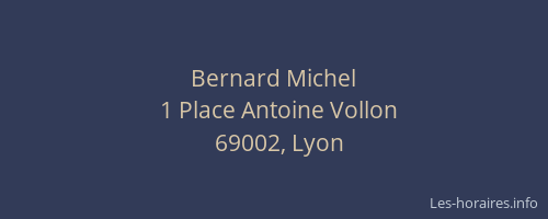 Bernard Michel