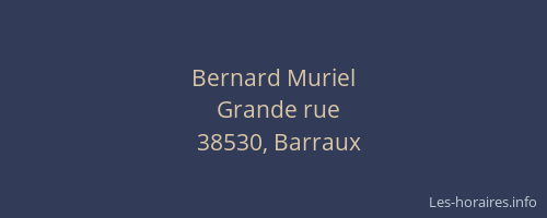 Bernard Muriel
