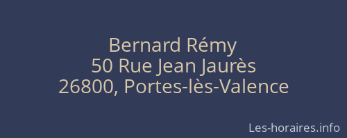 Bernard Rémy