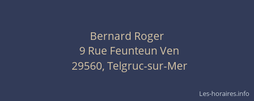 Bernard Roger