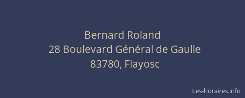 Bernard Roland