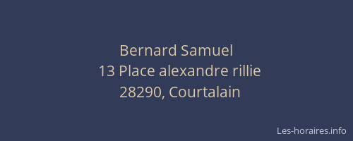 Bernard Samuel